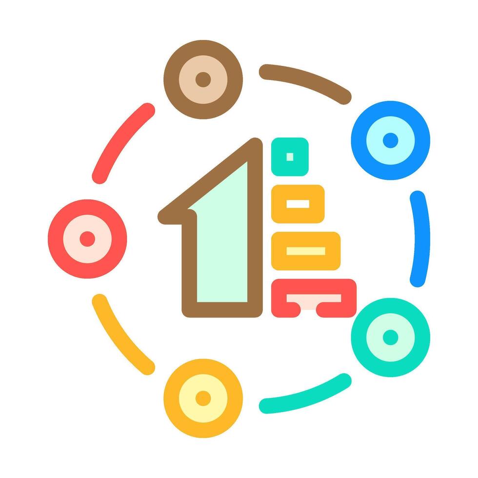 auditing energy conservation color icon illustration vector