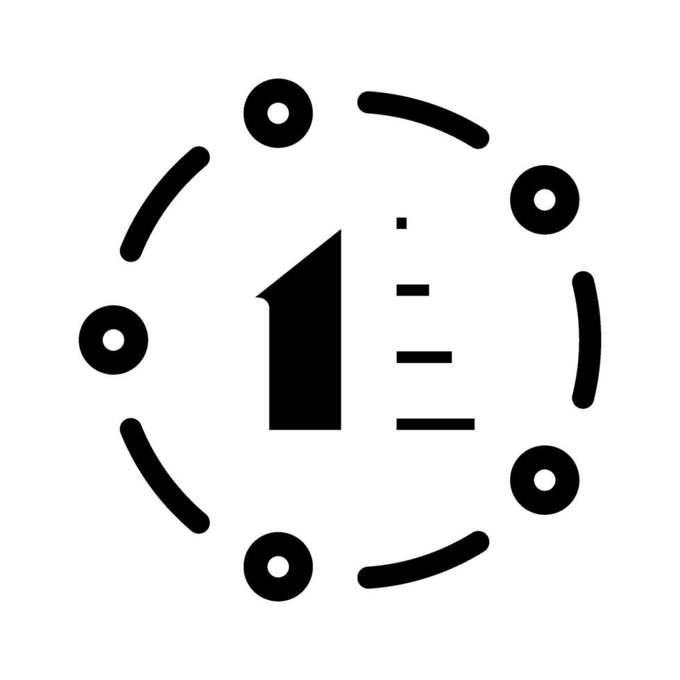 auditing energy conservation glyph icon illustration vector