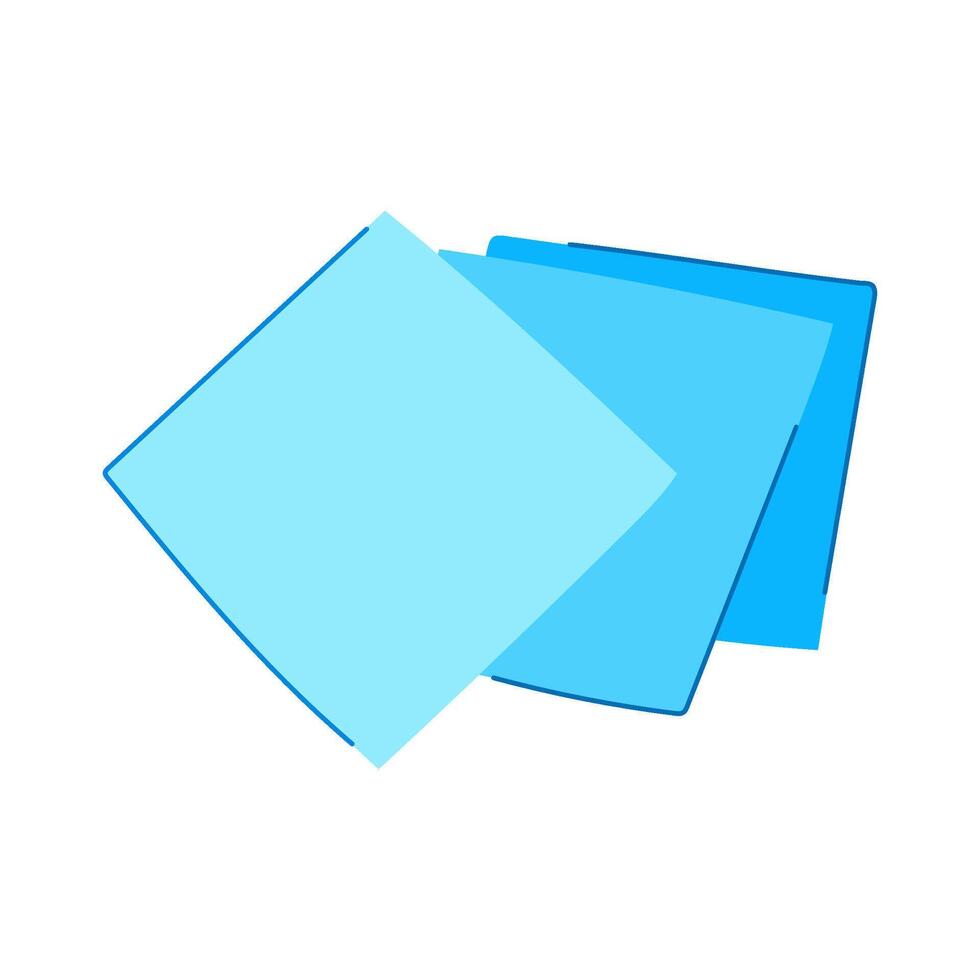 list memo paper cartoon illustration vector