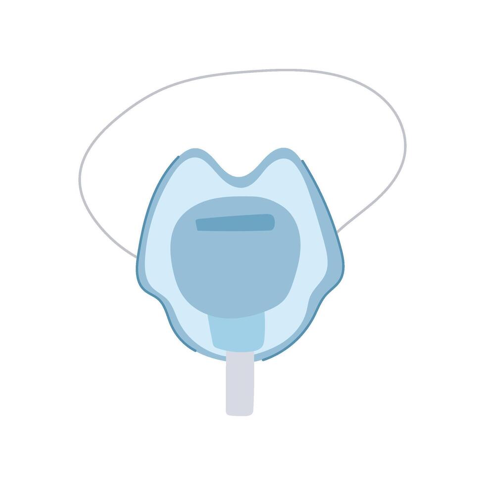 protection oxygen mask cartoon illustration vector