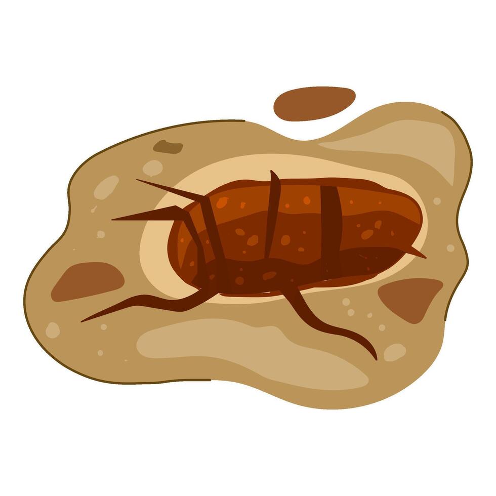 abyss pit cartoon illustration vector