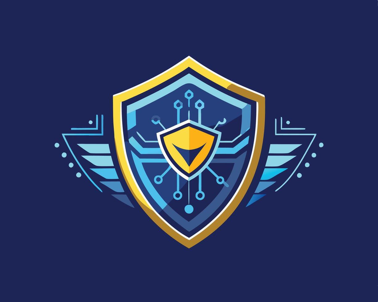 Download Free Cybersecurity Logo Design vector