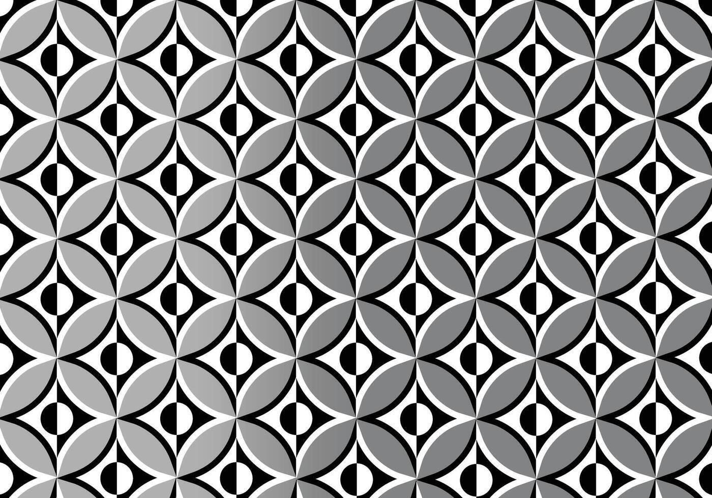 Abstract geometric background, black white, illustration style. vector
