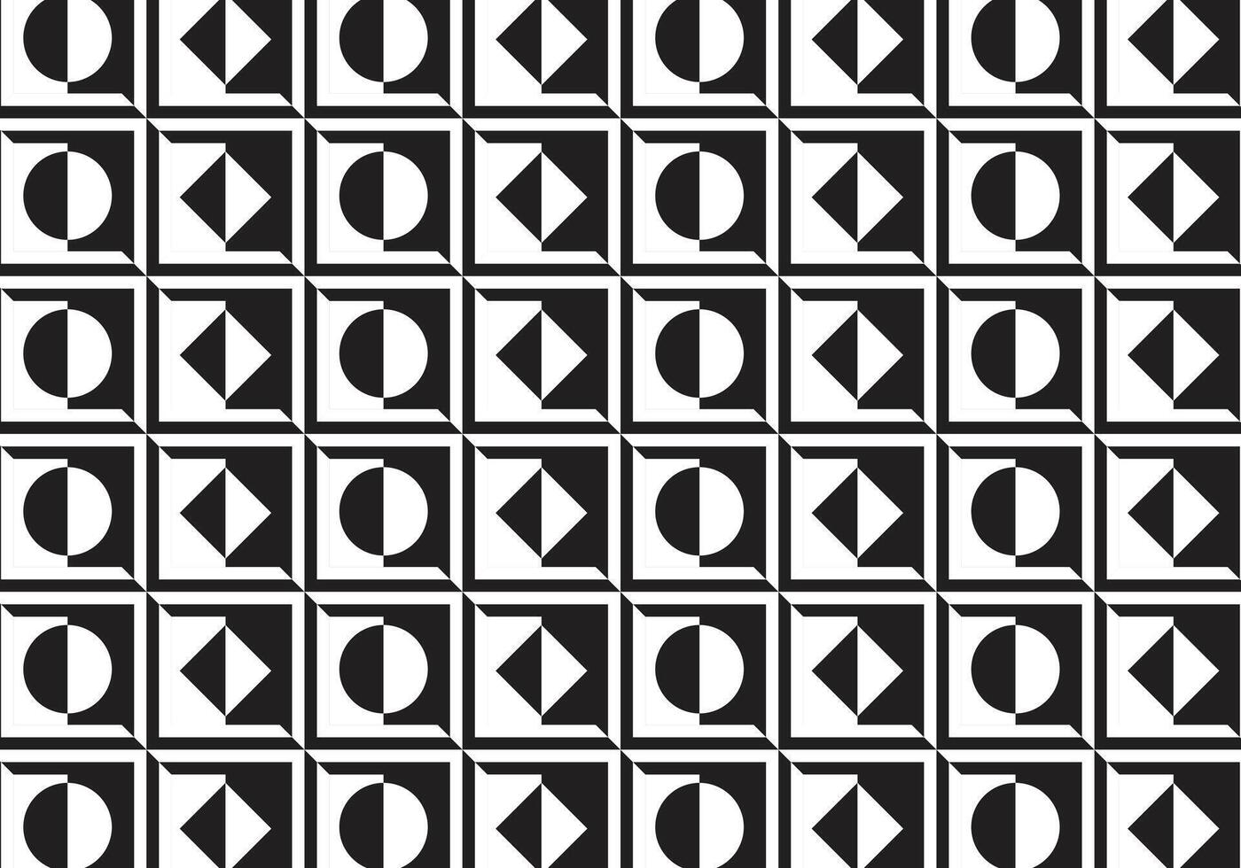 Abstract geometric background in black and white. llustration. vector