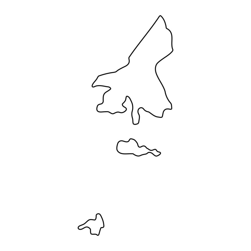 Namayingo district map, administrative division of Uganda. illustration. vector
