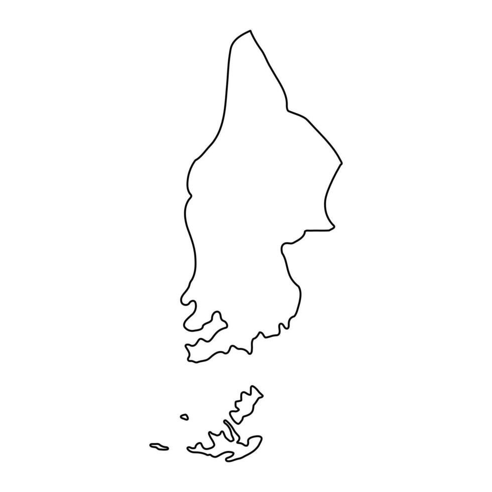 Mukono district map, administrative division of Uganda. illustration. vector