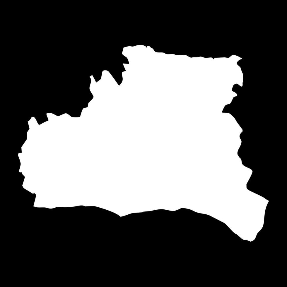 Mayabeque province map, administrative division of Cuba. illustration. vector