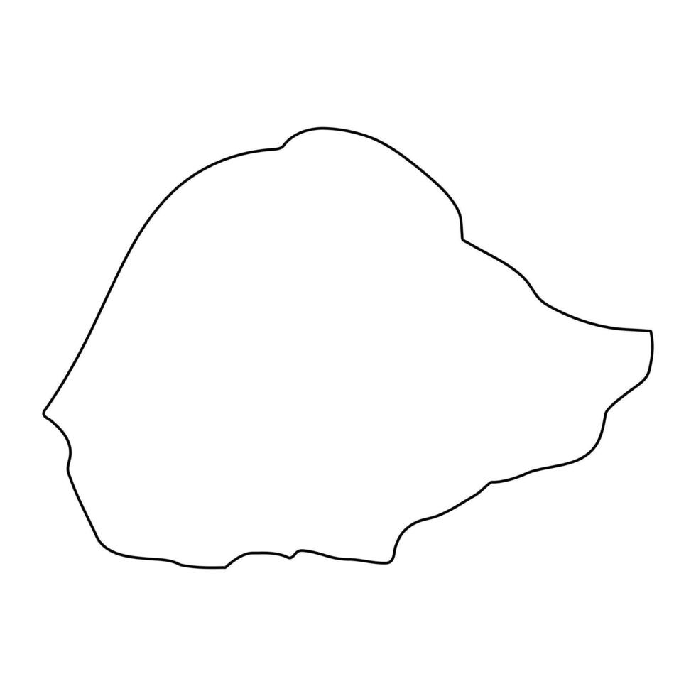 Tororo district map, administrative division of Uganda. illustration. vector