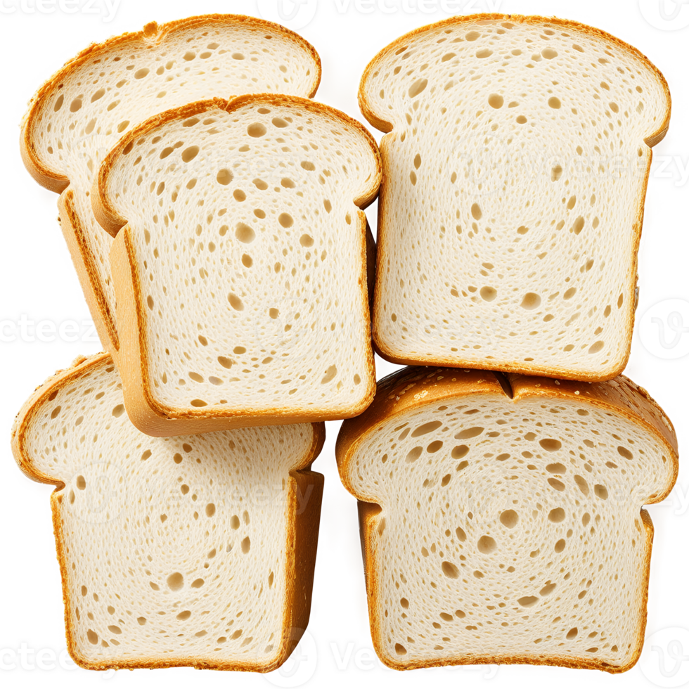 vers gesneden wit brood detailopname voedsel fotografie bakkerij ontbijt png