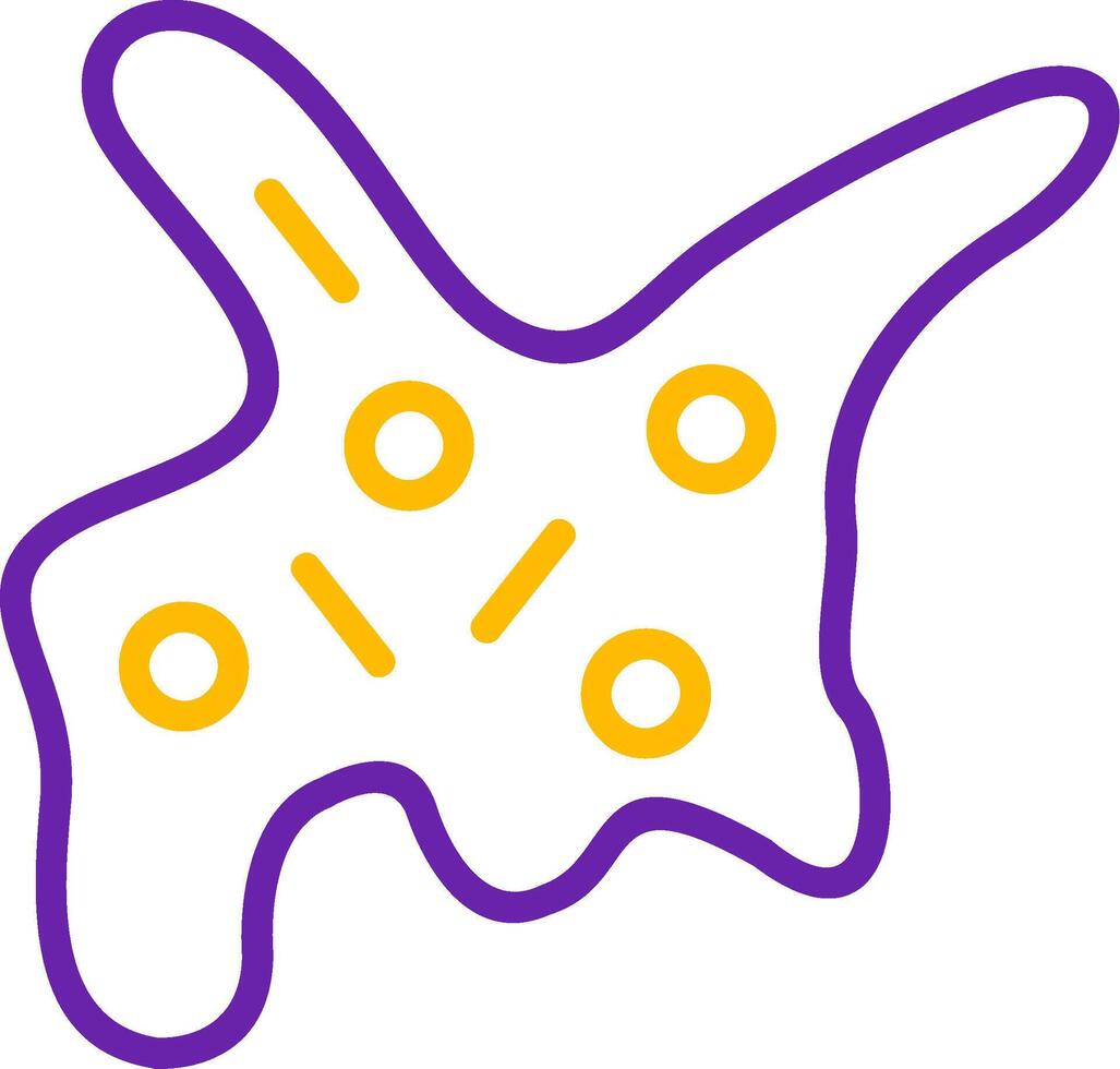 Ectoplasm Line Two Color Icon vector