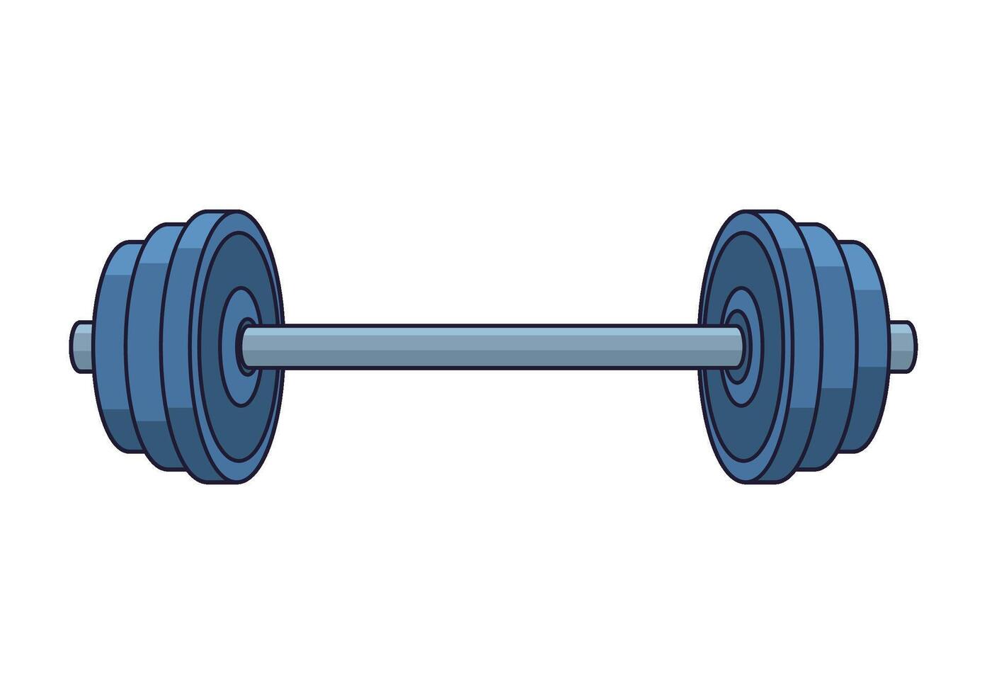 gym dumbbell sport icon isolated vector