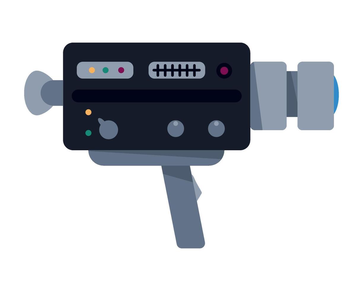 camera film device icon isolated vector