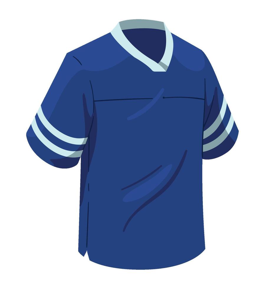 american football jersey isolated icon vector