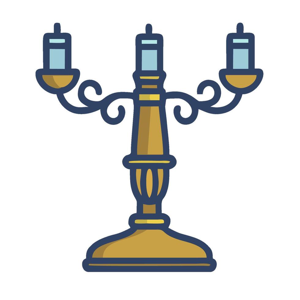 Candleholder icon illustration design vector