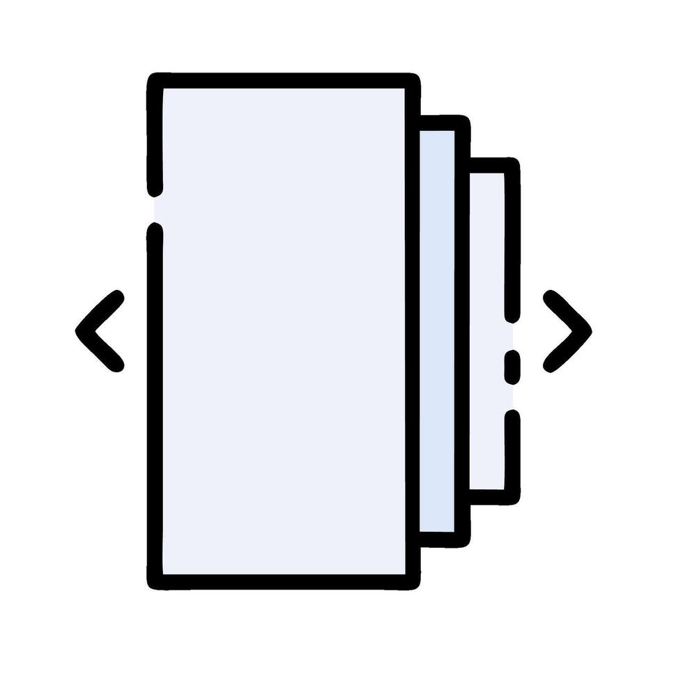 A white box with a white background vector