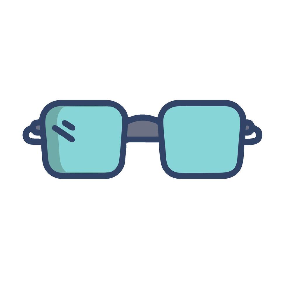 Glasses icon isolated on white background vector
