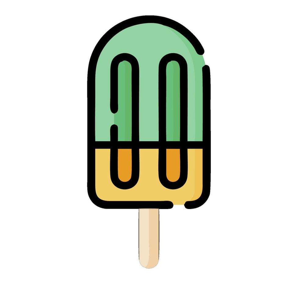 Ice cream icon illustration vector