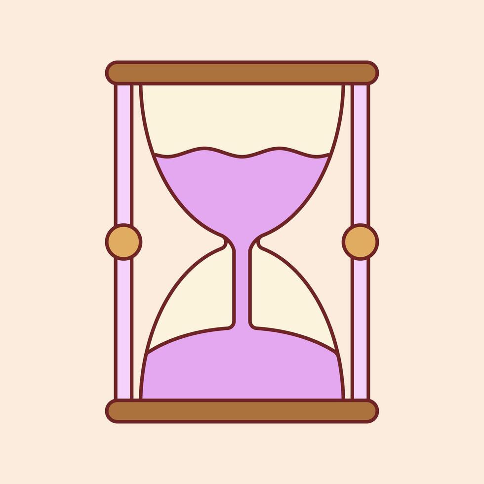 Hourglass Icon Illustration vector