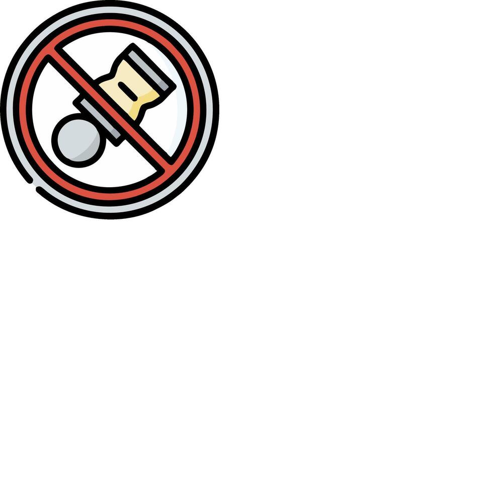 No smoking sign illustration vector