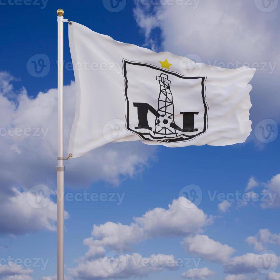 Waving Flag of Nefchi-FC-Flag photo