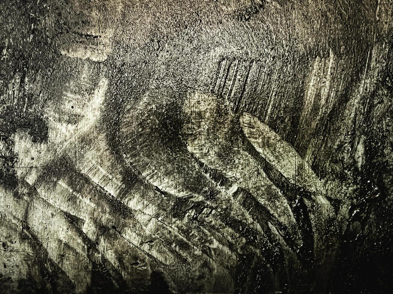 The abstract art design background of grunge surface form old and dust steel, photo