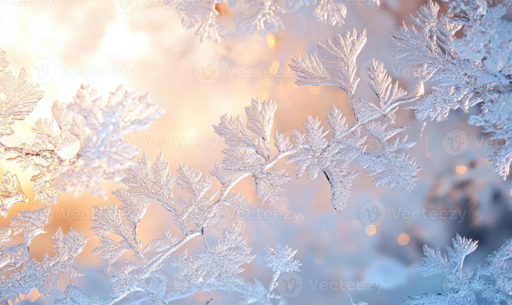 A close up of a branch covered in frost photo