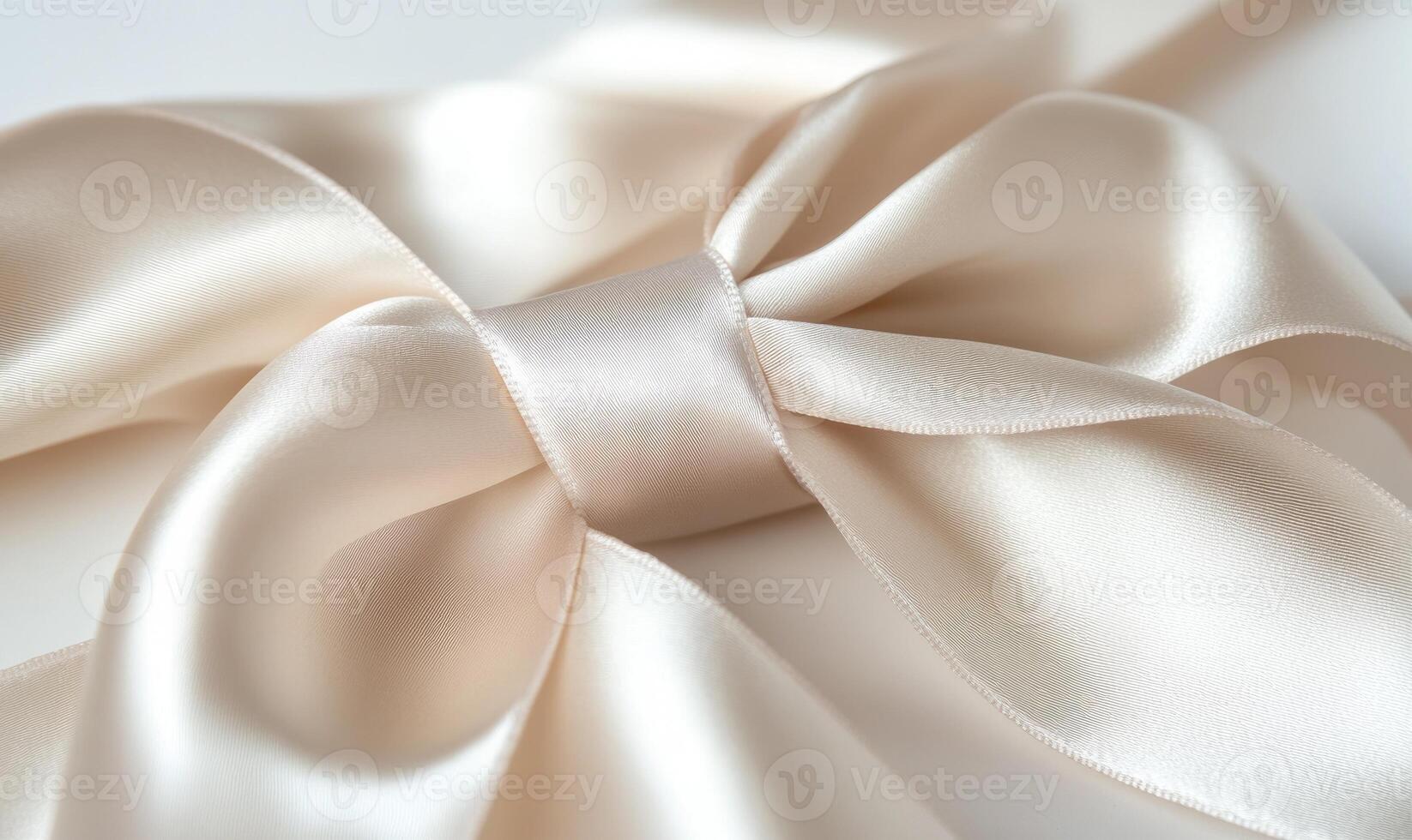 A ribbon is shown in a close up, with the ribbon's texture photo
