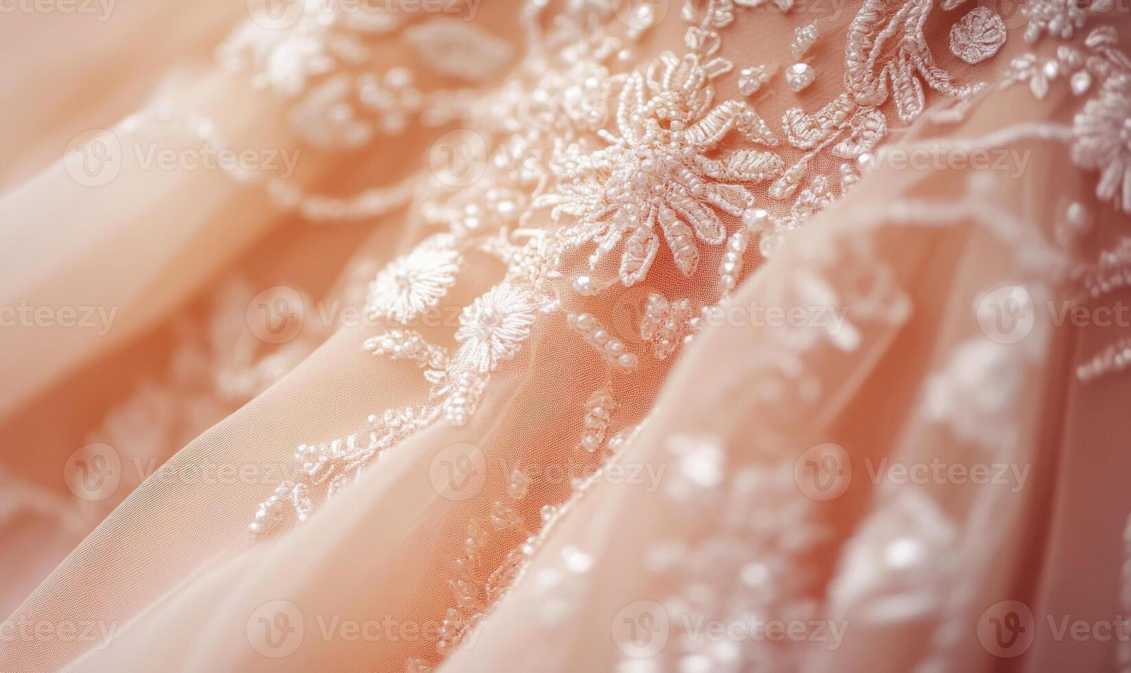A close up of a white dress with flowers embroidered on it photo