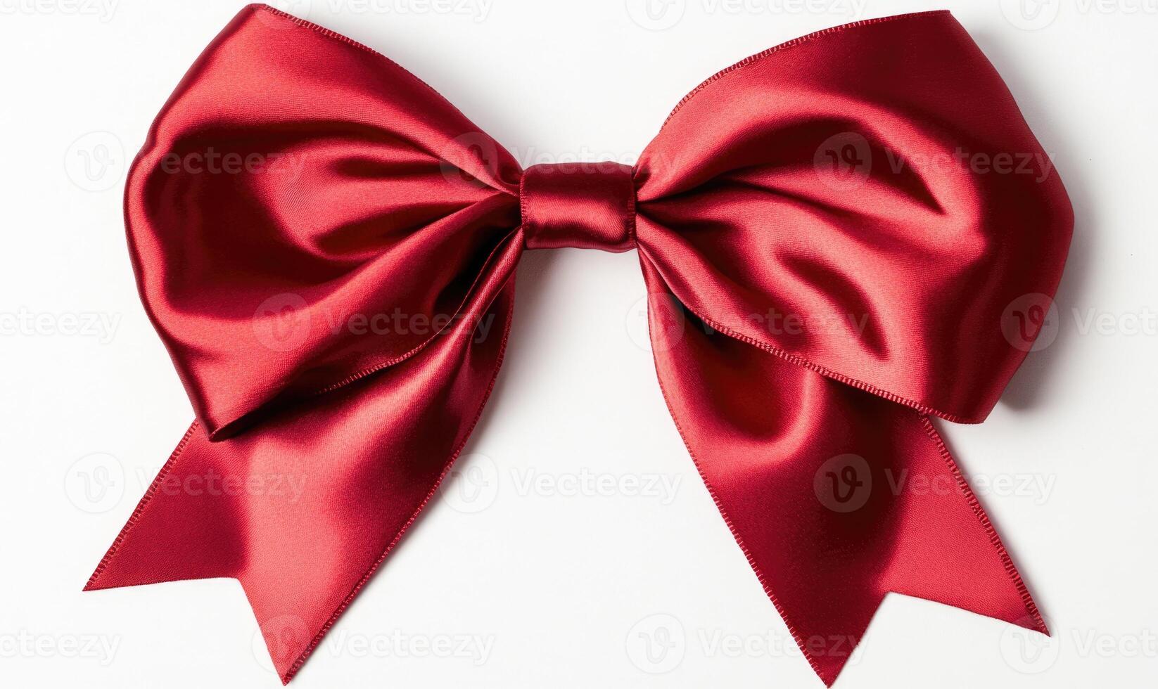 A red ribbon bow is shown in the image photo