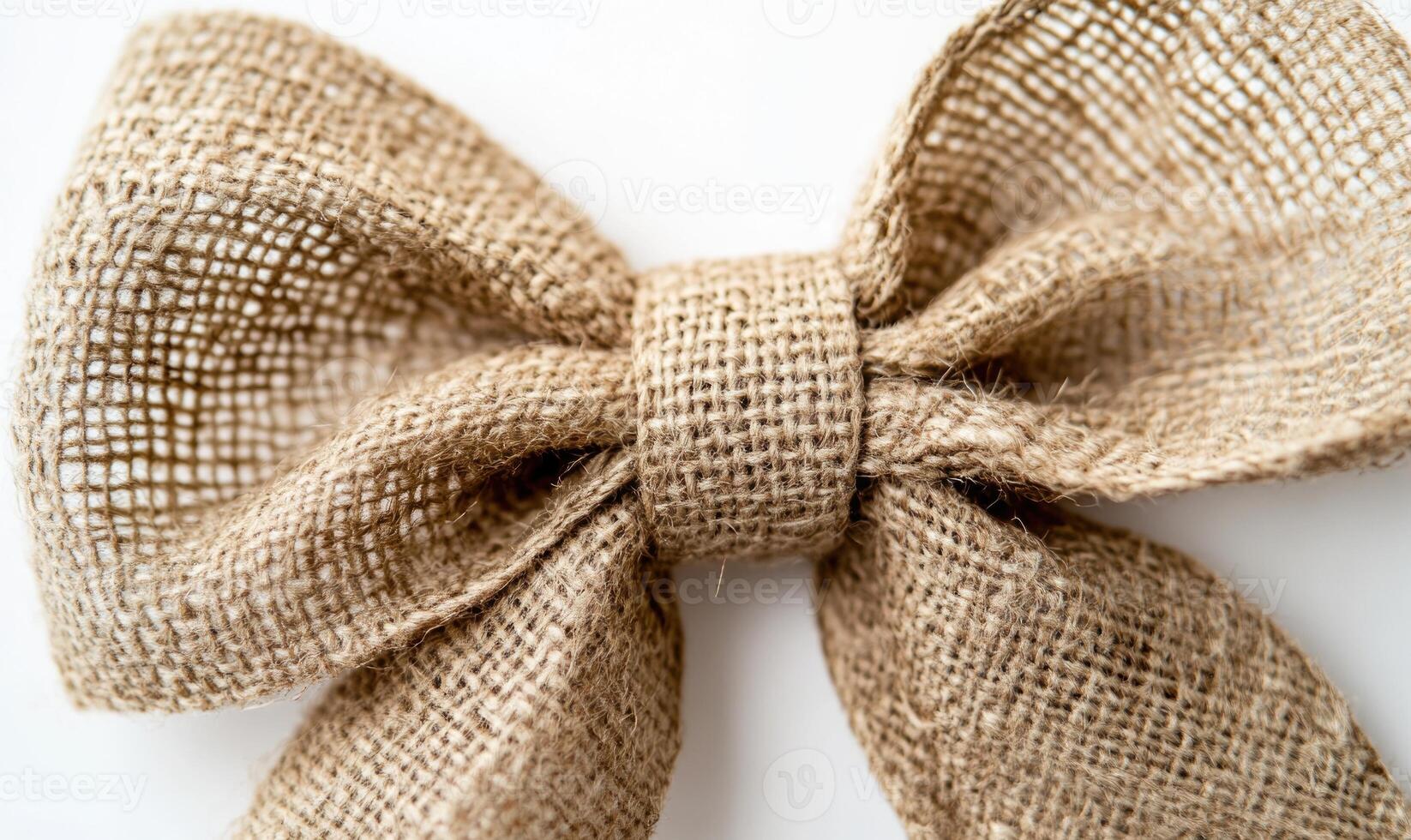 A brown ribbon with a bow is shown in the image photo
