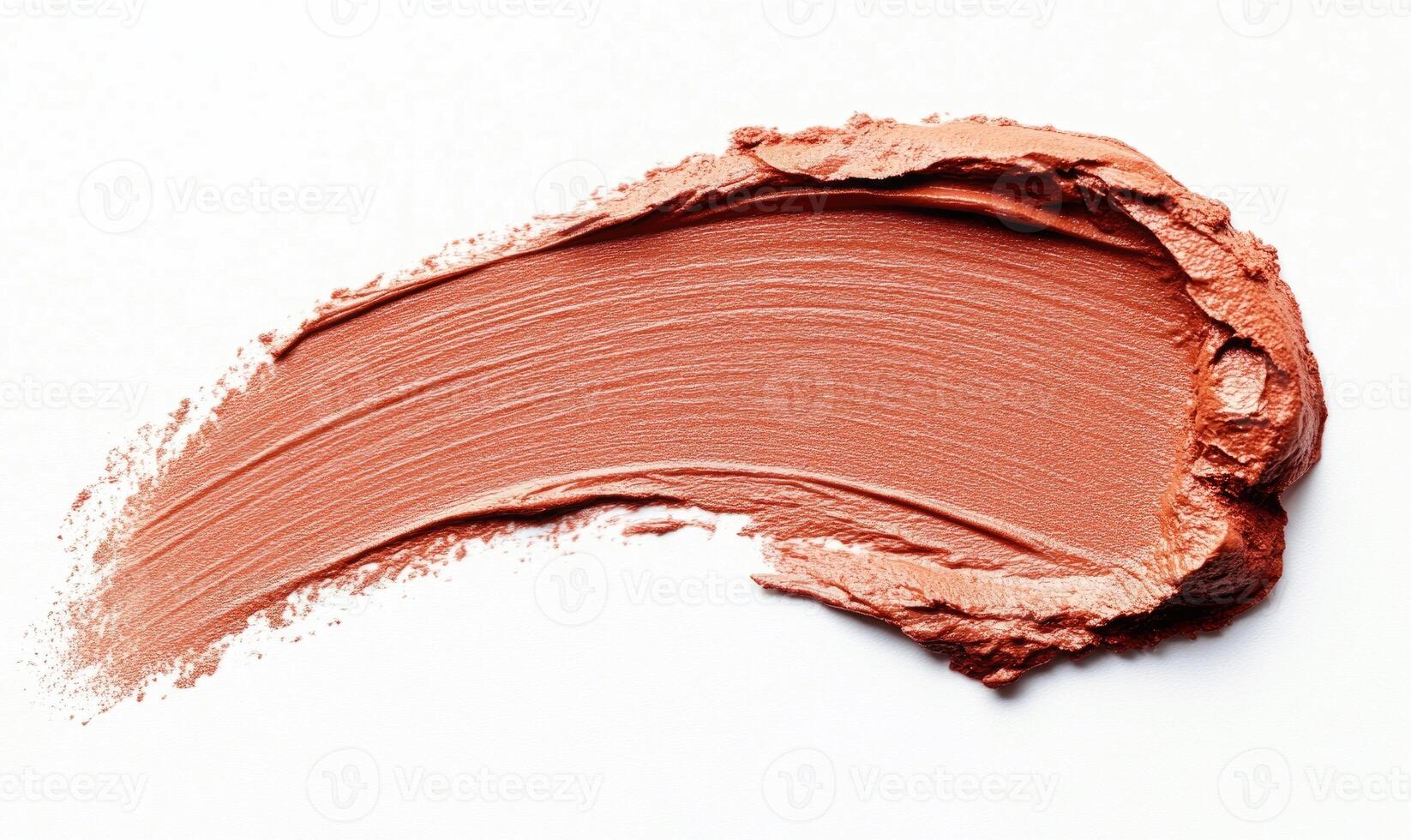 A close up of a red lip gloss photo