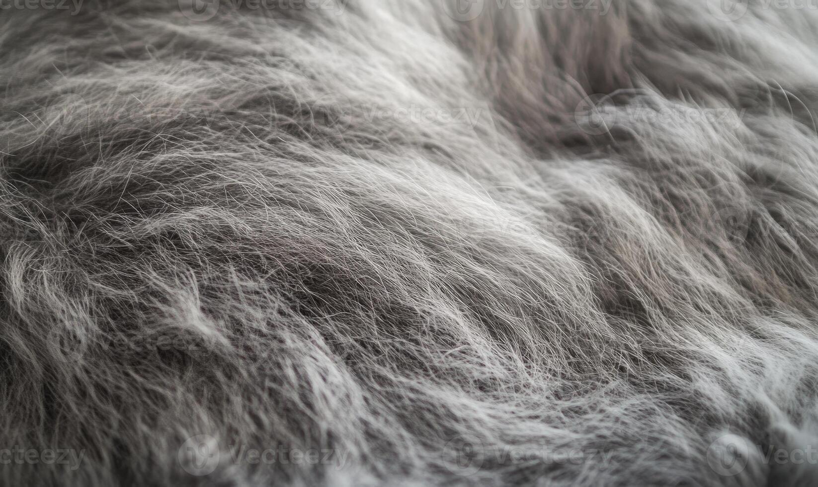 The fur of a cat is shown in a close up photo