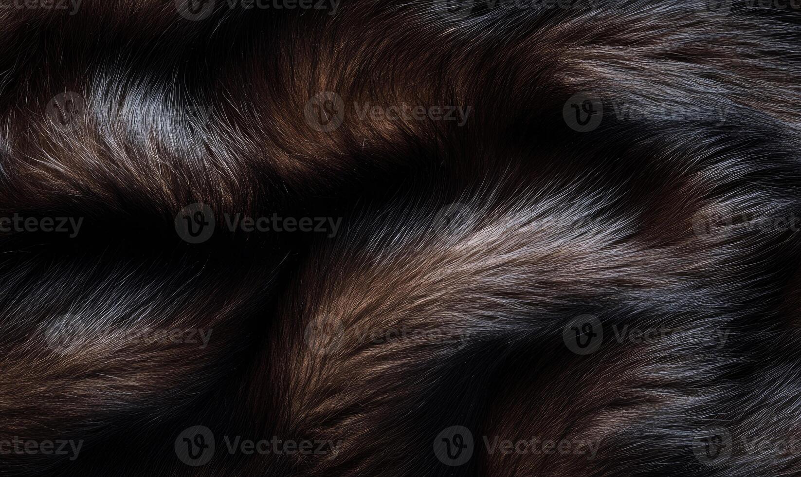 A close up of a furry animal's coat photo