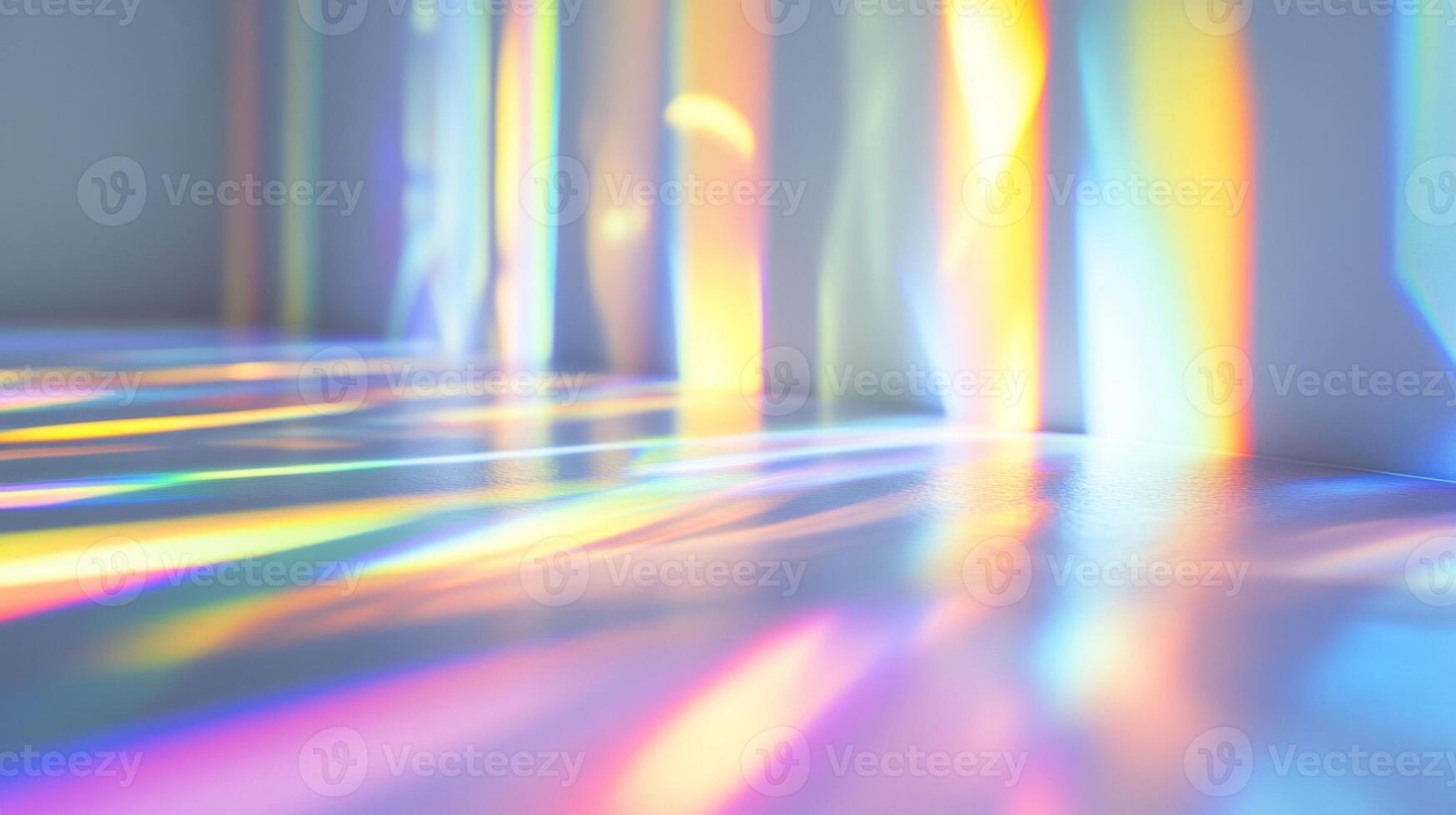 Holographic Light Streaks on a Smooth Surface photo