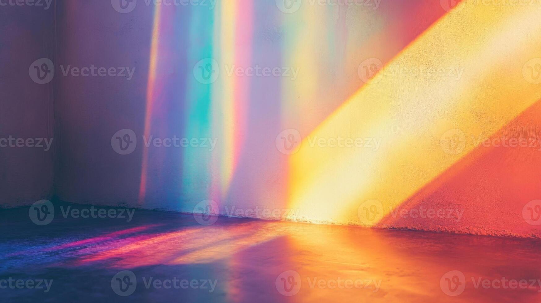 A Corner Bathed in Sunlight and a Rainbow of Hues photo