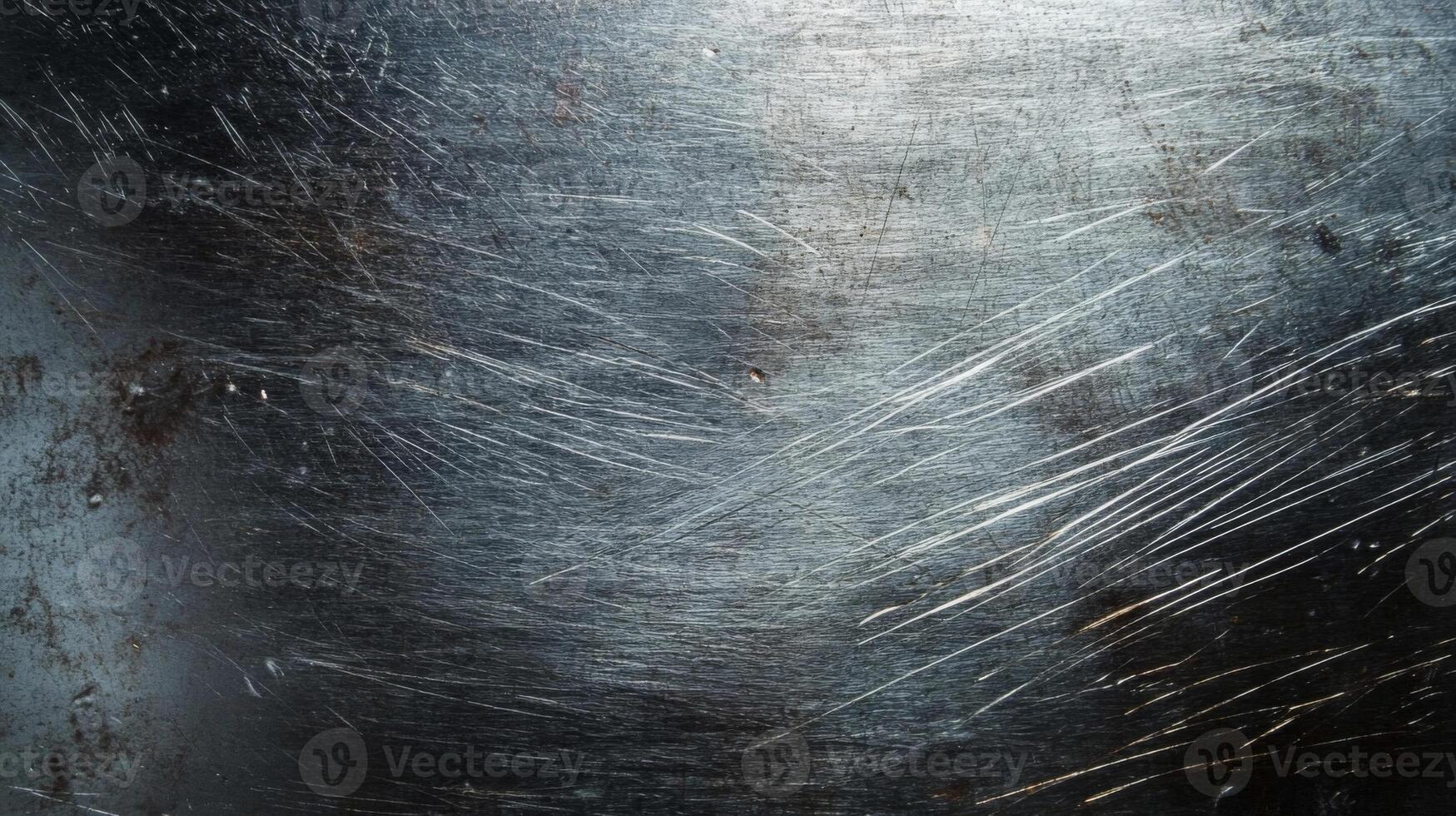 Scratched Metal Surface with Subtle Lighting photo