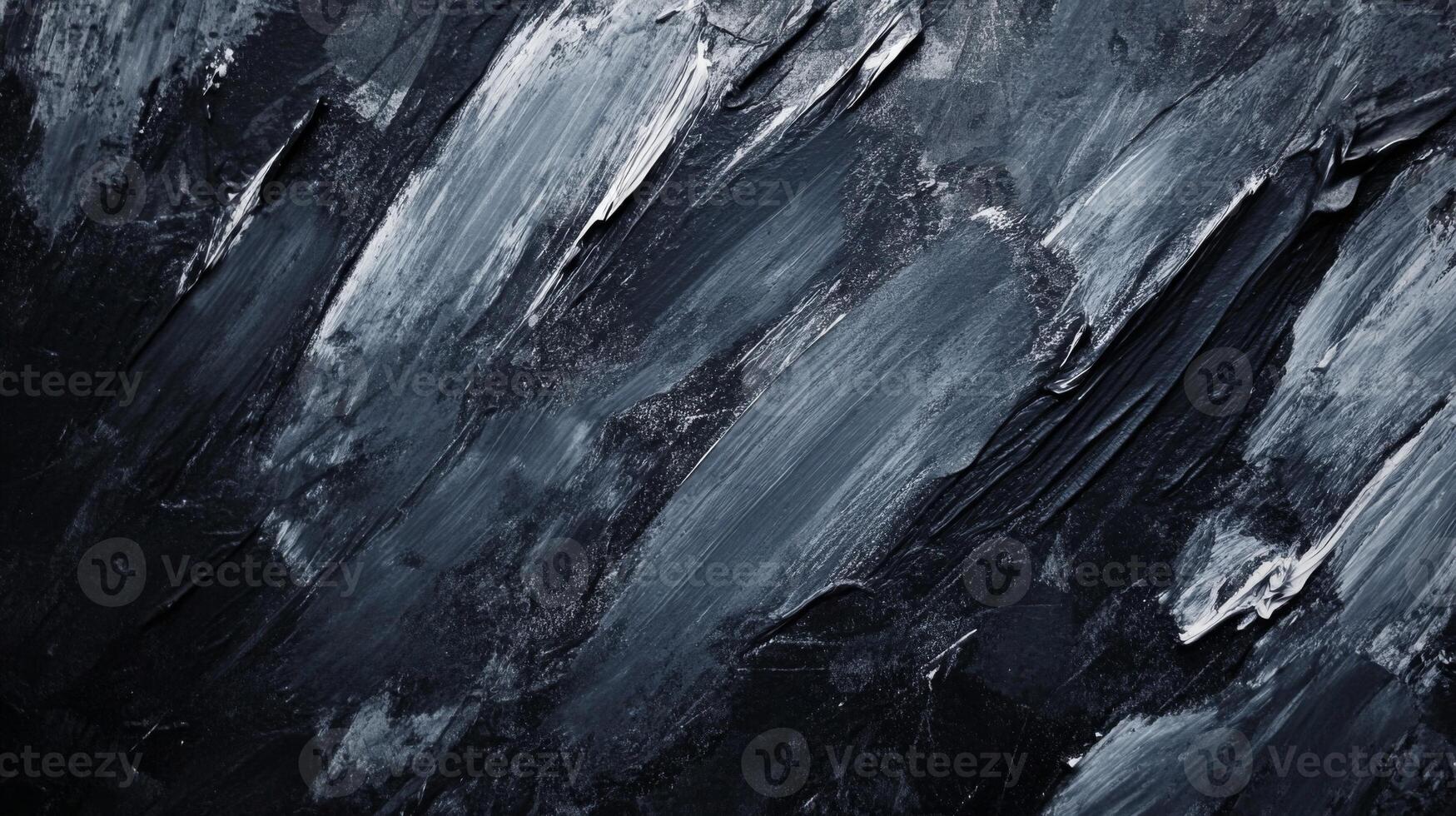 Abstract Dark Blue and Grey Painted Texture photo