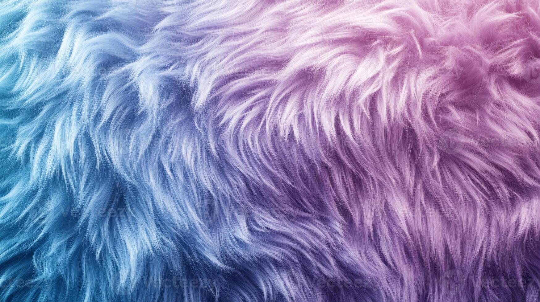 Blue and Purple Fur Texture photo