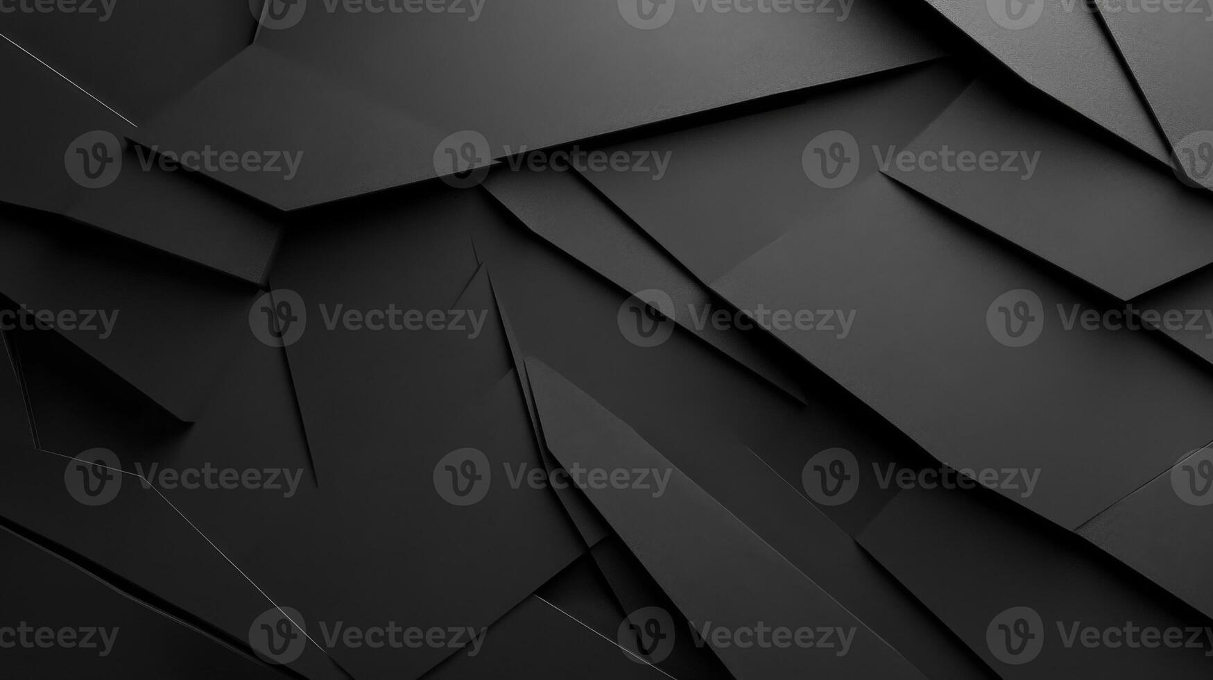 Abstract Black Geometric Shapes Background photo