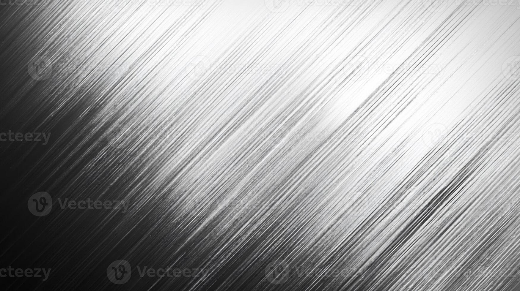 Abstract Diagonal Lines on a Brushed Metal Surface photo