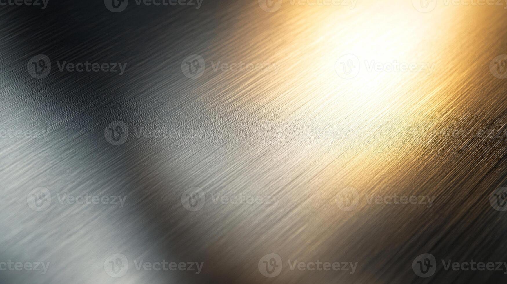 Light Reflecting on Brushed Metal Surface photo