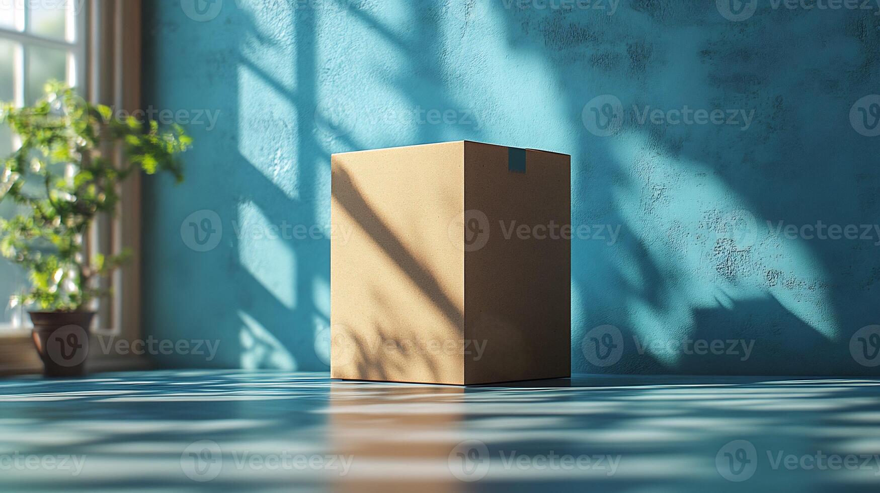 Product box mockup sharp lines crisp shadows perfect for showcasing packaging designs photo