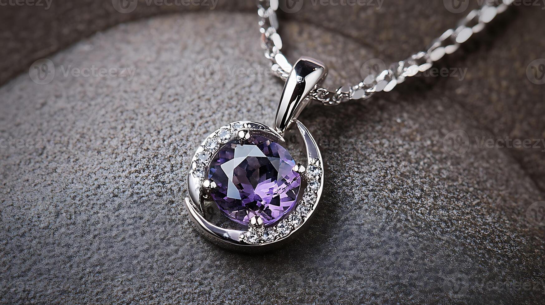 Alexandrite pendant with a colorchanging gemstone set in a sleek silver chain perfect for making a statement photo