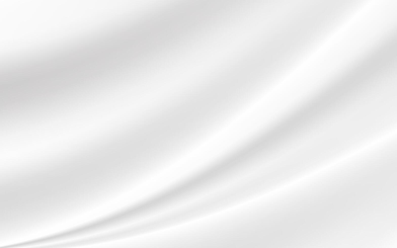 Minimalistic white gradient background with smooth shadows for modern designs vector