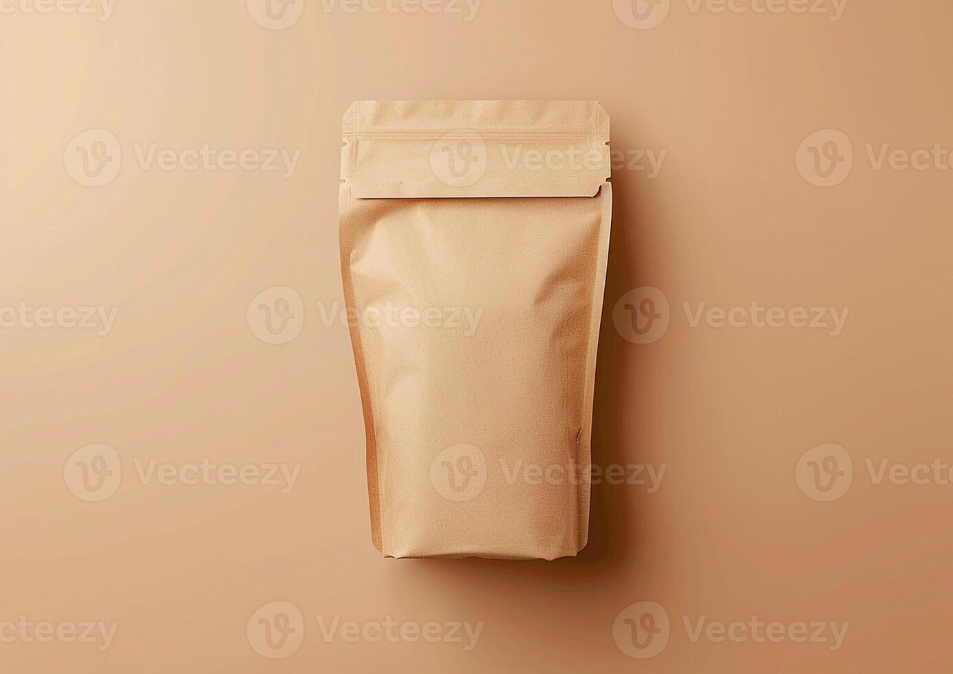 Craft compelling visuals for your coffee brand's packaging strategy using a customizable blank bag template. photo