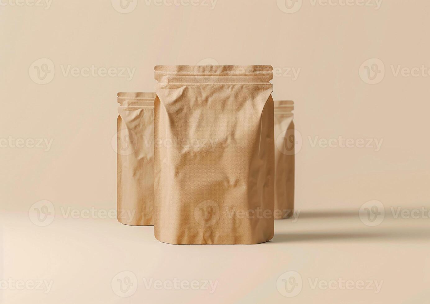 Craft compelling visuals for your coffee brand's packaging strategy using a customizable blank bag template. photo