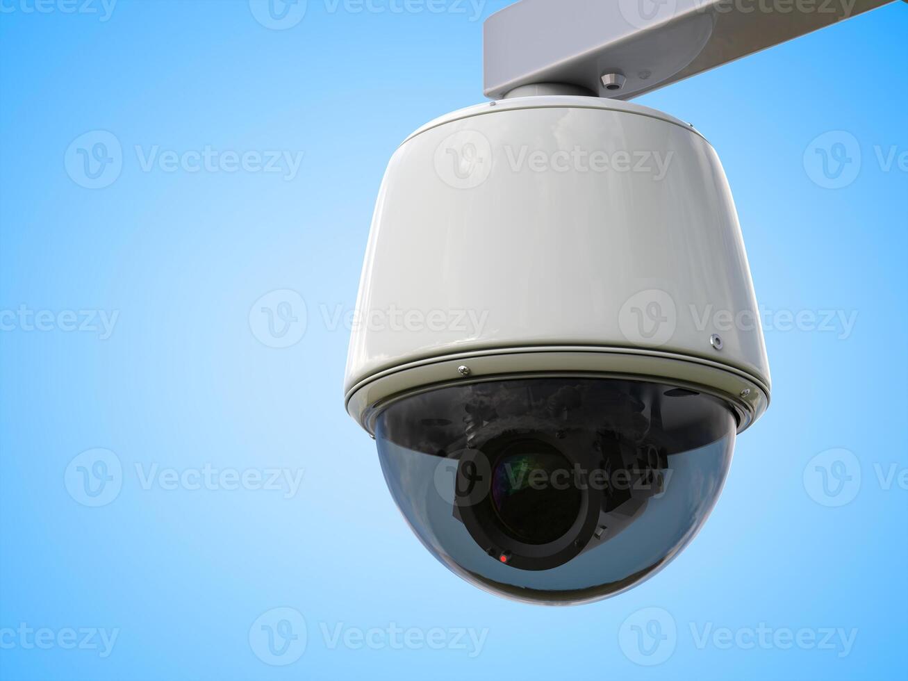 3d rendering security camera or cctv camera photo