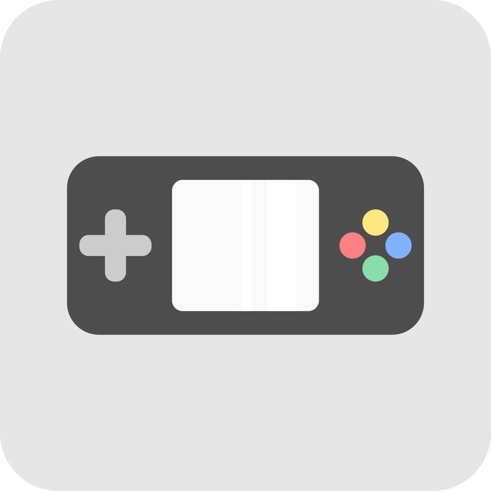 Game console icon. vector