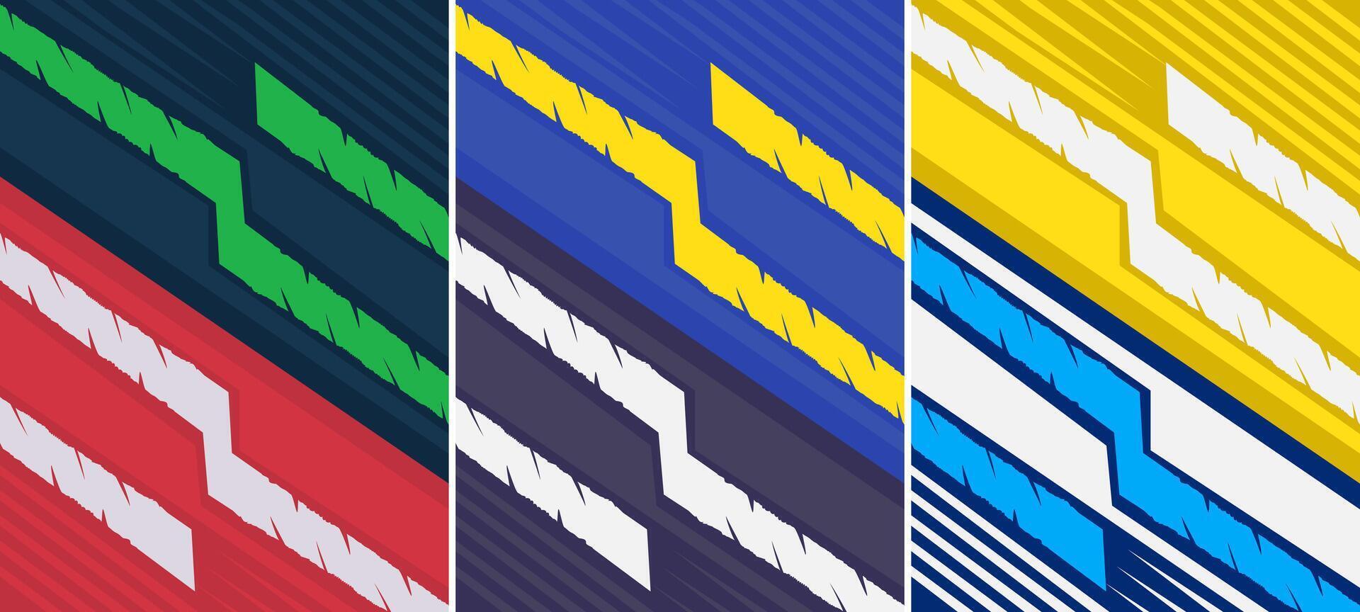 Customizable Sports Background textures for Jerseys, T-shirts, Clothes vector