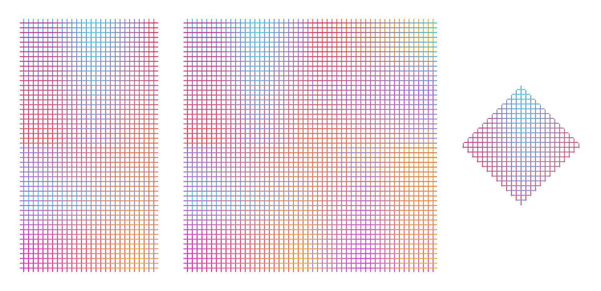 Collection of Blank Poster Covers Featuring Gradient Neon Light Effects vector